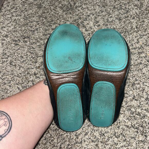 Tieks By Gavrieli Womens Matte Black Leather Foldable Ballet Flats Shoes SZ 8 - Picture 6 of 6